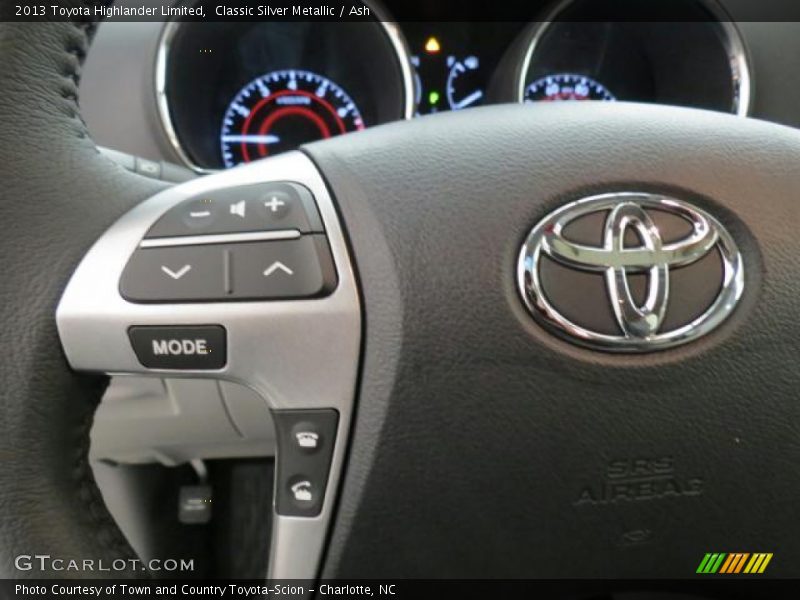 Classic Silver Metallic / Ash 2013 Toyota Highlander Limited