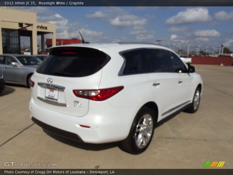 Moonlight White / Graphite 2013 Infiniti JX 35