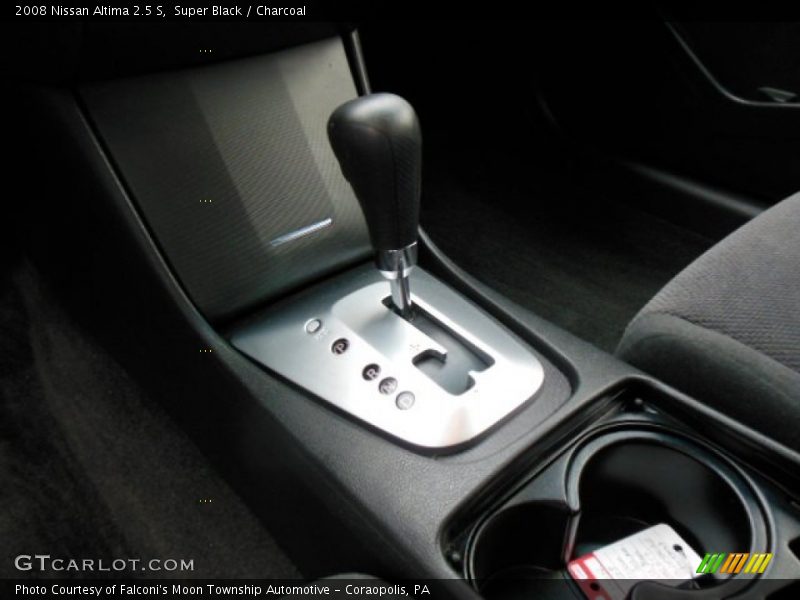 Super Black / Charcoal 2008 Nissan Altima 2.5 S