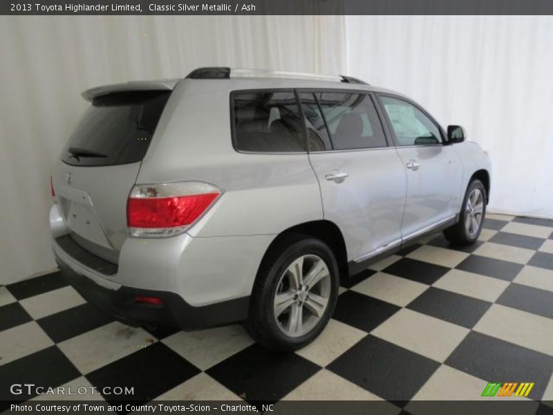 Classic Silver Metallic / Ash 2013 Toyota Highlander Limited