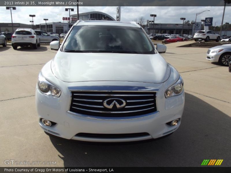 Moonlight White / Graphite 2013 Infiniti JX 35