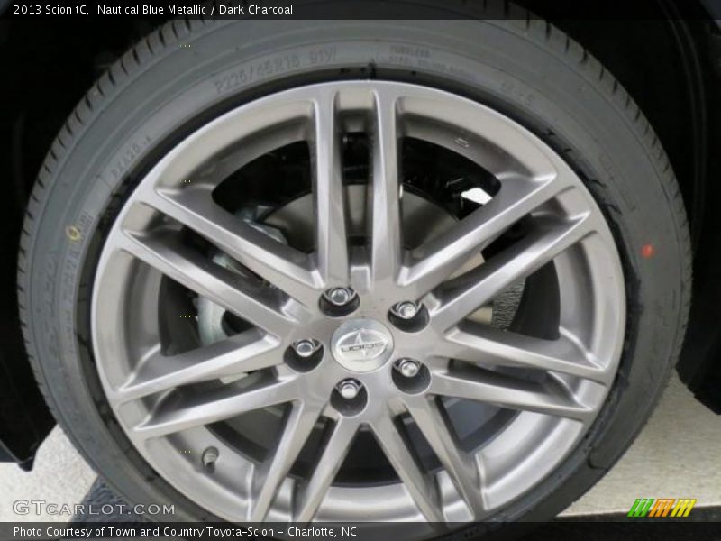 Nautical Blue Metallic / Dark Charcoal 2013 Scion tC