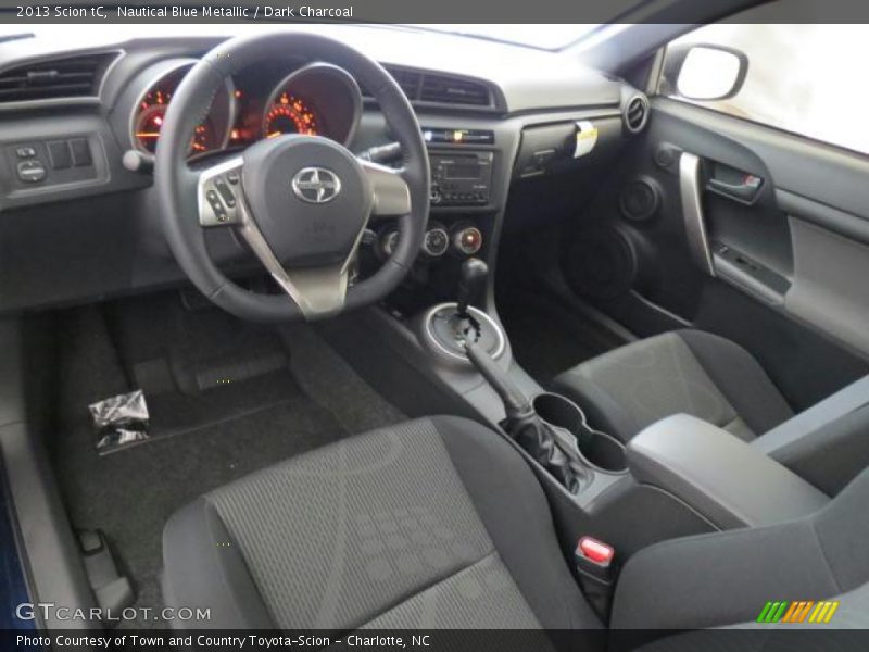 Nautical Blue Metallic / Dark Charcoal 2013 Scion tC