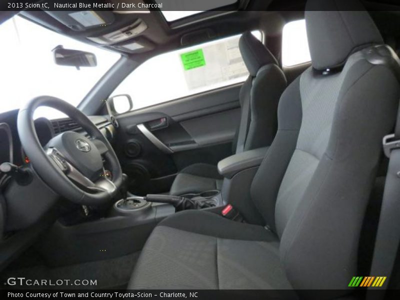 Nautical Blue Metallic / Dark Charcoal 2013 Scion tC