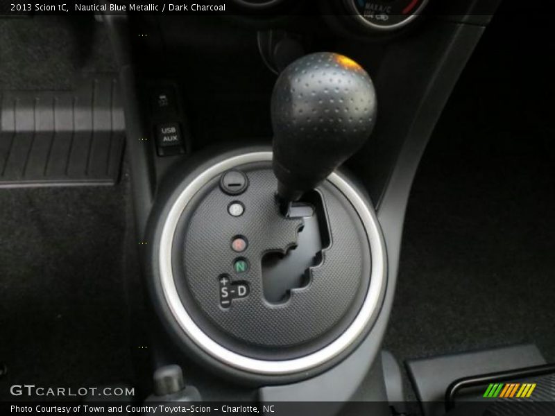 Nautical Blue Metallic / Dark Charcoal 2013 Scion tC