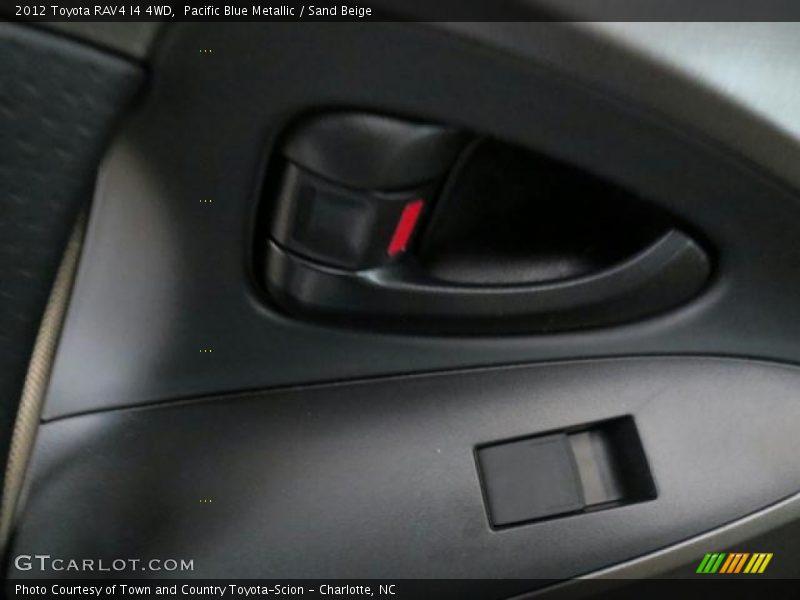 Pacific Blue Metallic / Sand Beige 2012 Toyota RAV4 I4 4WD