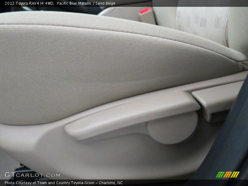 Pacific Blue Metallic / Sand Beige 2012 Toyota RAV4 I4 4WD