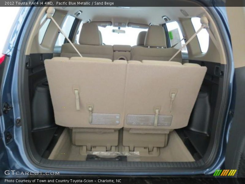Pacific Blue Metallic / Sand Beige 2012 Toyota RAV4 I4 4WD