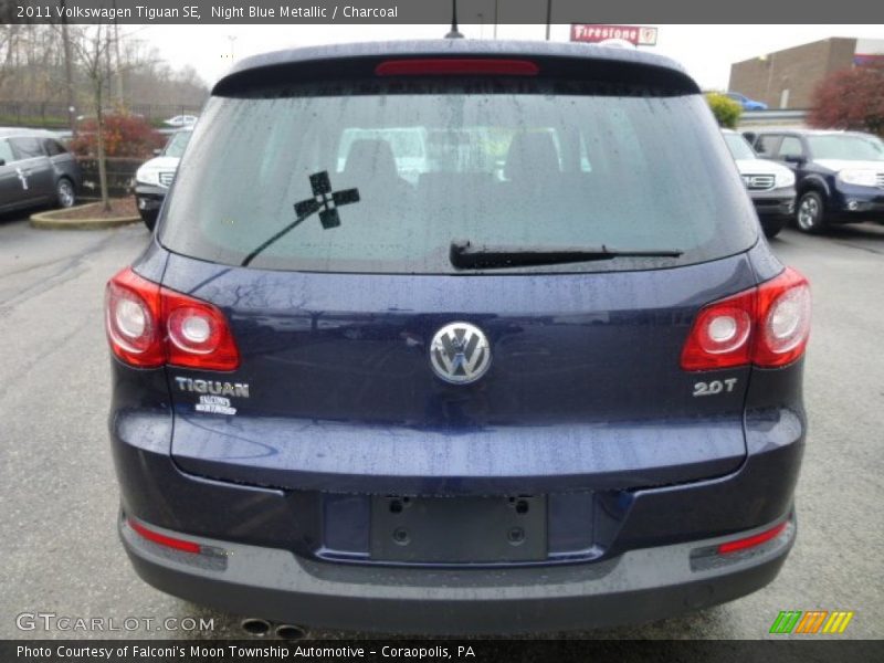 Night Blue Metallic / Charcoal 2011 Volkswagen Tiguan SE