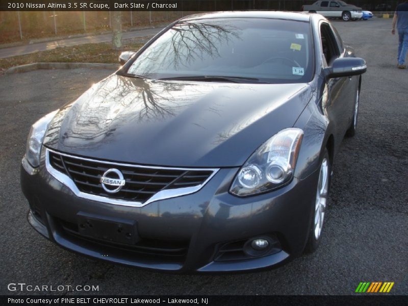 Dark Slate / Charcoal 2010 Nissan Altima 3.5 SR Coupe