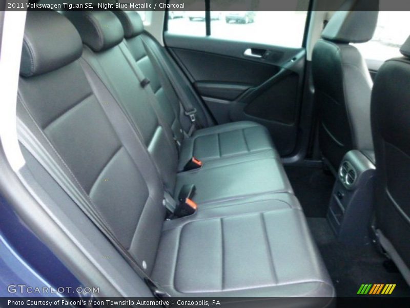 Night Blue Metallic / Charcoal 2011 Volkswagen Tiguan SE