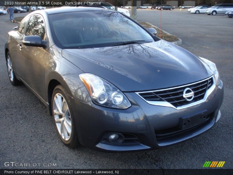 Dark Slate / Charcoal 2010 Nissan Altima 3.5 SR Coupe