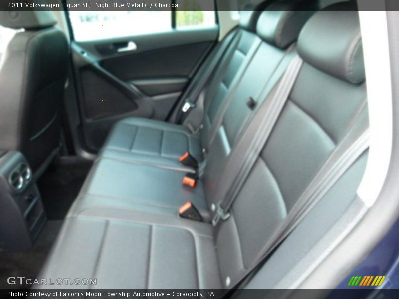 Night Blue Metallic / Charcoal 2011 Volkswagen Tiguan SE