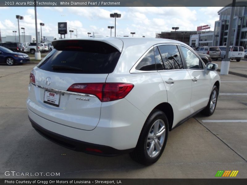 White Diamond Pearl / Parchment 2013 Acura RDX Technology