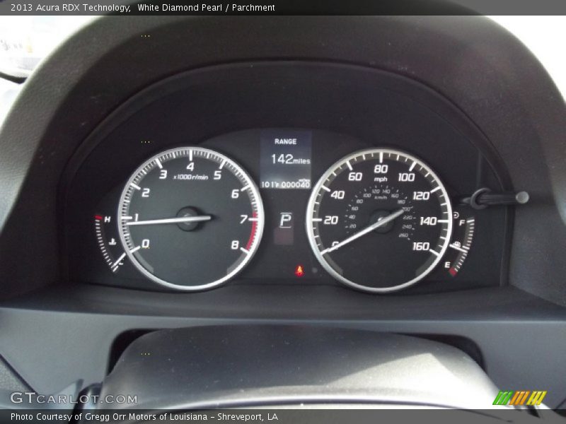 White Diamond Pearl / Parchment 2013 Acura RDX Technology