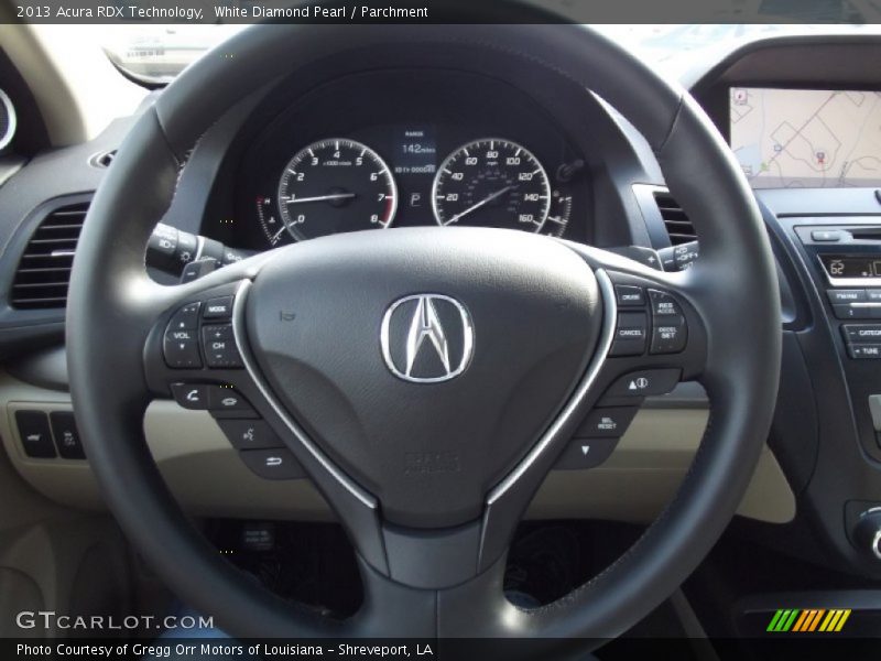 White Diamond Pearl / Parchment 2013 Acura RDX Technology