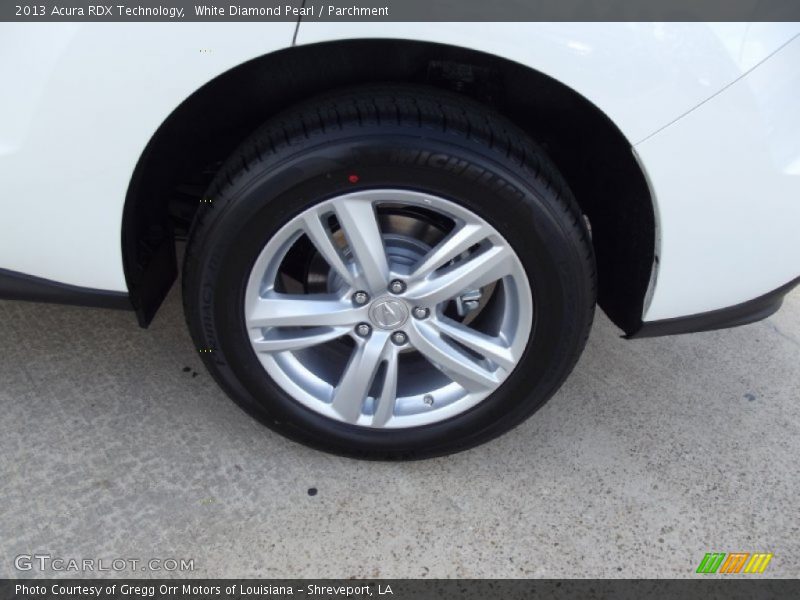 White Diamond Pearl / Parchment 2013 Acura RDX Technology