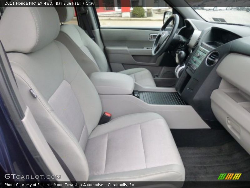Bali Blue Pearl / Gray 2011 Honda Pilot EX 4WD