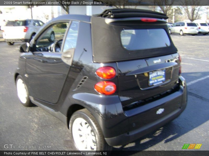 Deep Black / Design Black 2009 Smart fortwo passion cabriolet