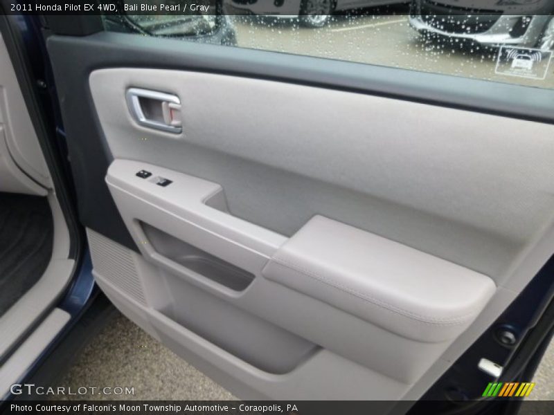 Bali Blue Pearl / Gray 2011 Honda Pilot EX 4WD
