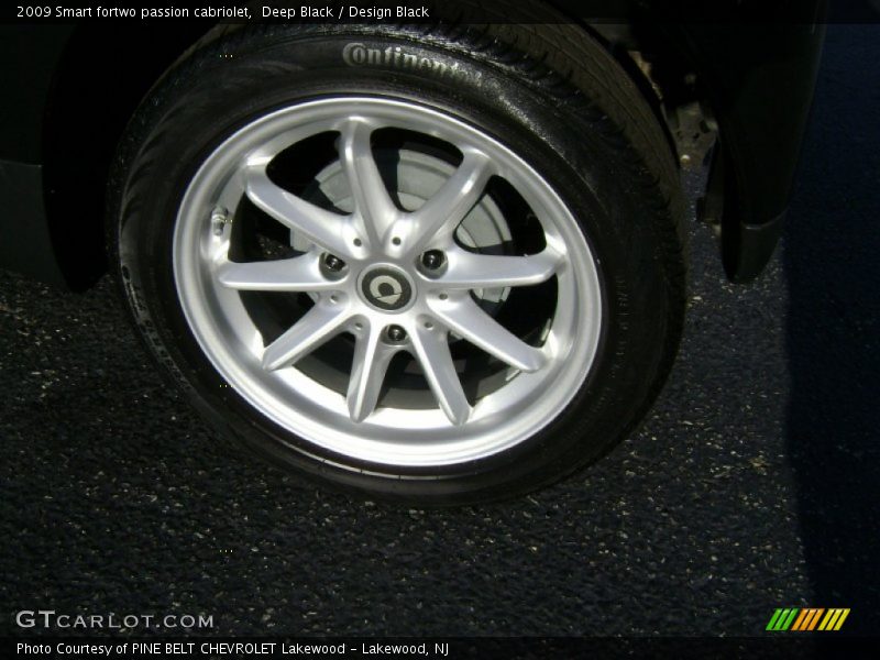 Deep Black / Design Black 2009 Smart fortwo passion cabriolet
