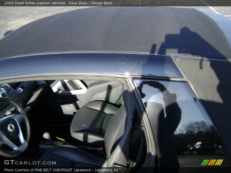 Deep Black / Design Black 2009 Smart fortwo passion cabriolet