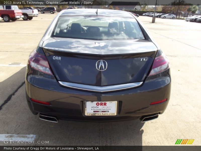 Graphite Luster Metallic / Ebony 2013 Acura TL Technology