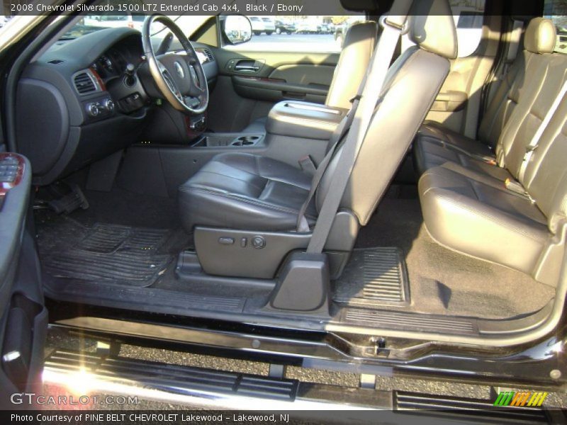 Black / Ebony 2008 Chevrolet Silverado 1500 LTZ Extended Cab 4x4