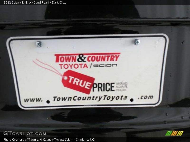 Black Sand Pearl / Dark Gray 2012 Scion xB