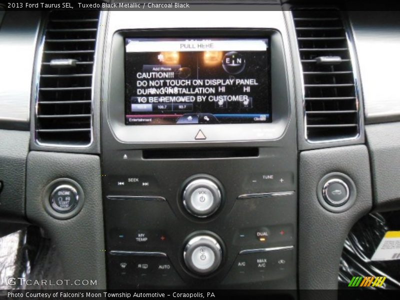 Tuxedo Black Metallic / Charcoal Black 2013 Ford Taurus SEL