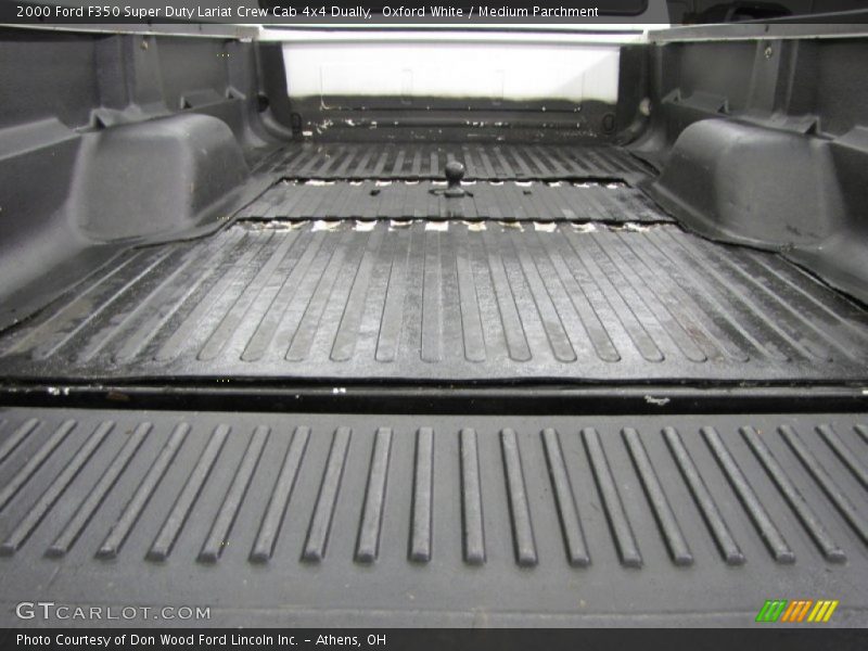 Oxford White / Medium Parchment 2000 Ford F350 Super Duty Lariat Crew Cab 4x4 Dually