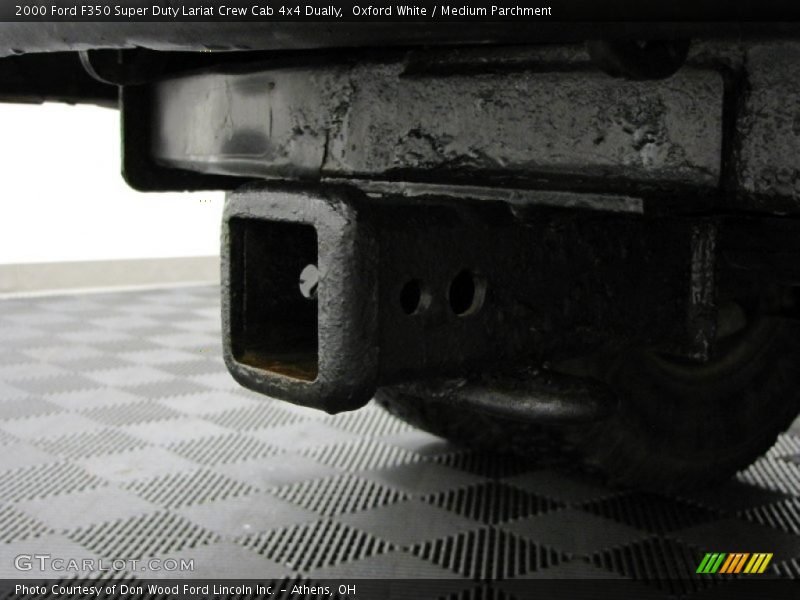 Oxford White / Medium Parchment 2000 Ford F350 Super Duty Lariat Crew Cab 4x4 Dually
