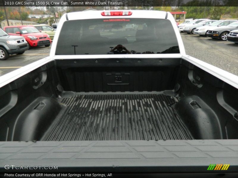 Summit White / Dark Titanium 2010 GMC Sierra 1500 SL Crew Cab