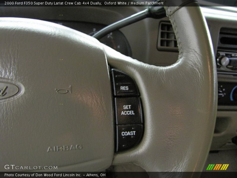 Controls of 2000 F350 Super Duty Lariat Crew Cab 4x4 Dually