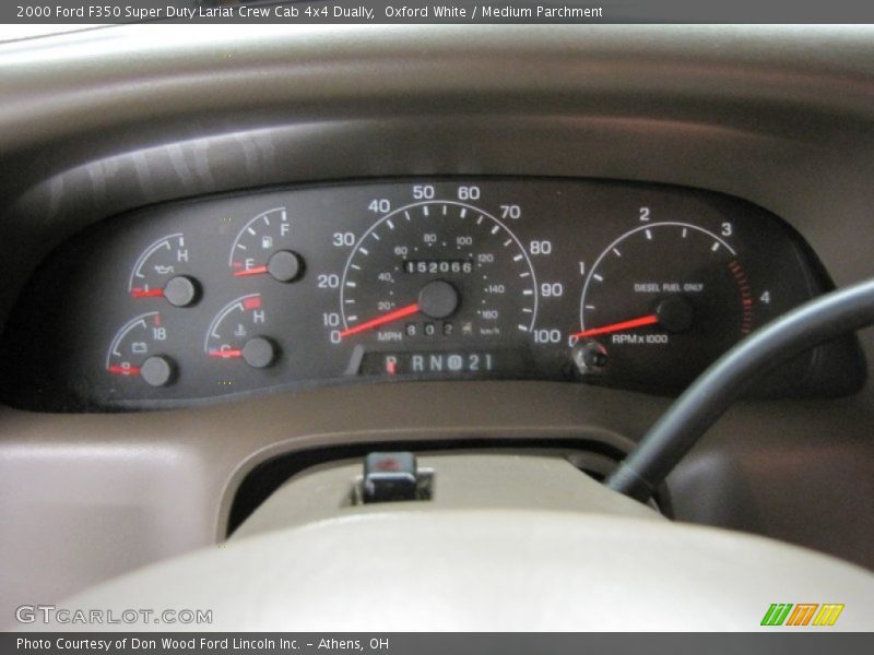  2000 F350 Super Duty Lariat Crew Cab 4x4 Dually Lariat Crew Cab 4x4 Dually Gauges