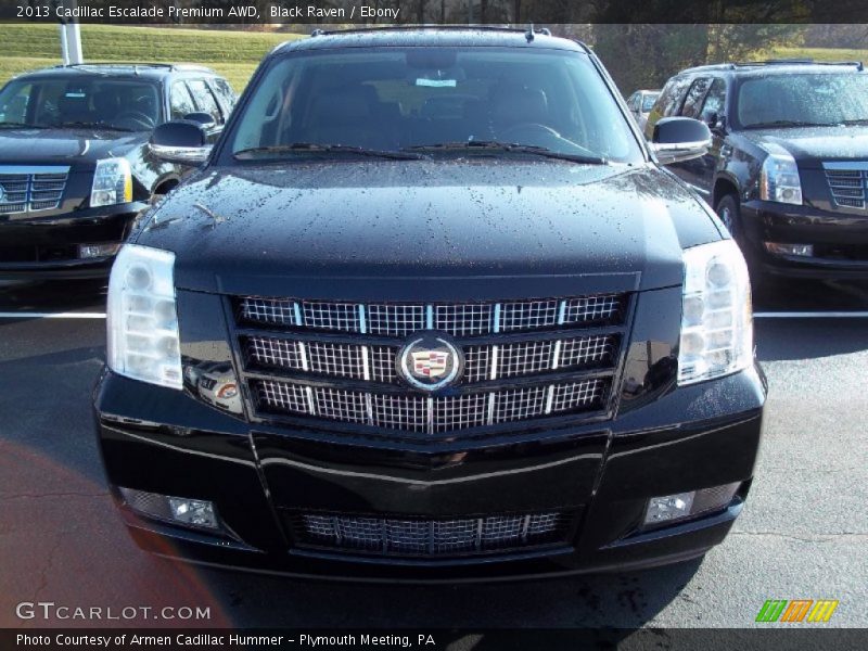 Black Raven / Ebony 2013 Cadillac Escalade Premium AWD