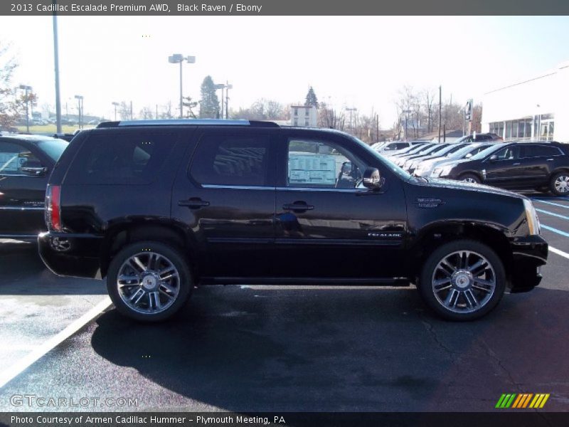 Black Raven / Ebony 2013 Cadillac Escalade Premium AWD