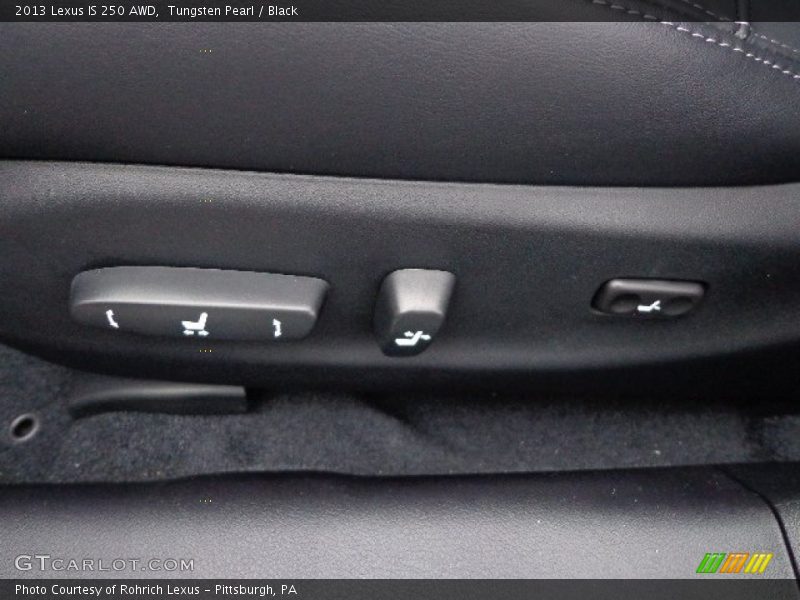 Tungsten Pearl / Black 2013 Lexus IS 250 AWD