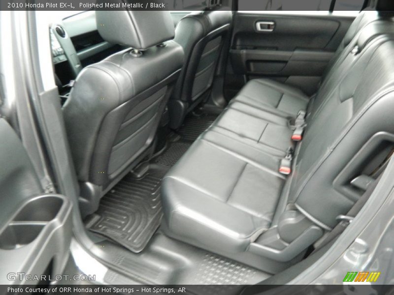 Polished Metal Metallic / Black 2010 Honda Pilot EX-L