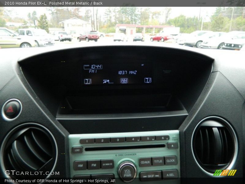 Polished Metal Metallic / Black 2010 Honda Pilot EX-L