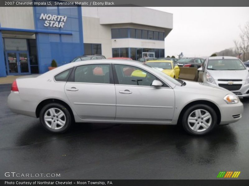 Silverstone Metallic / Ebony Black 2007 Chevrolet Impala LS