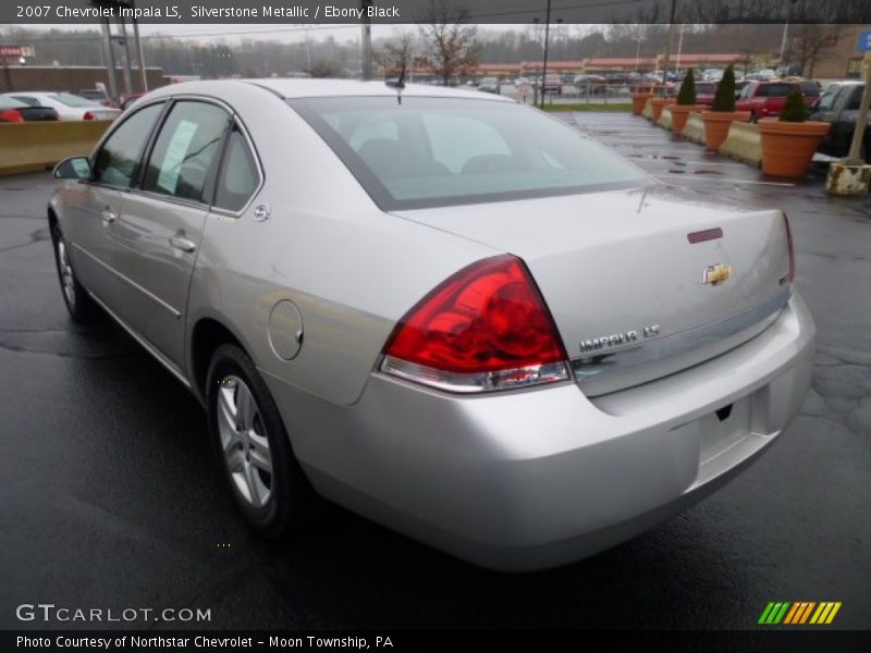 Silverstone Metallic / Ebony Black 2007 Chevrolet Impala LS