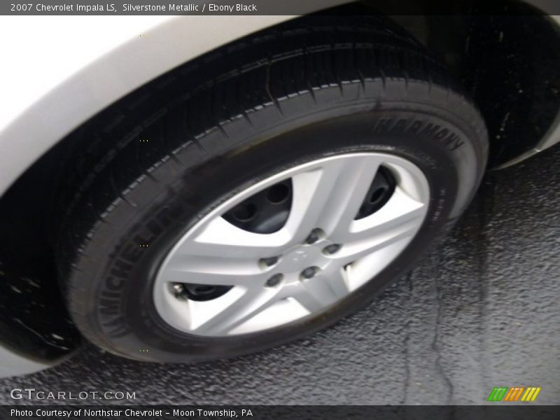 Silverstone Metallic / Ebony Black 2007 Chevrolet Impala LS