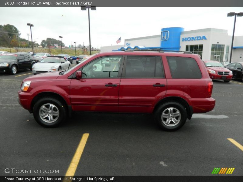 Redrock Pearl / Gray 2003 Honda Pilot EX 4WD