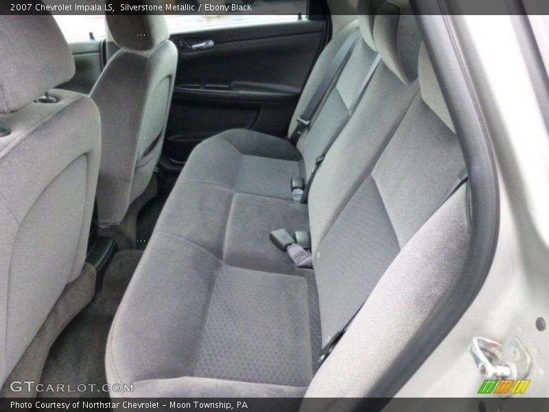 Silverstone Metallic / Ebony Black 2007 Chevrolet Impala LS