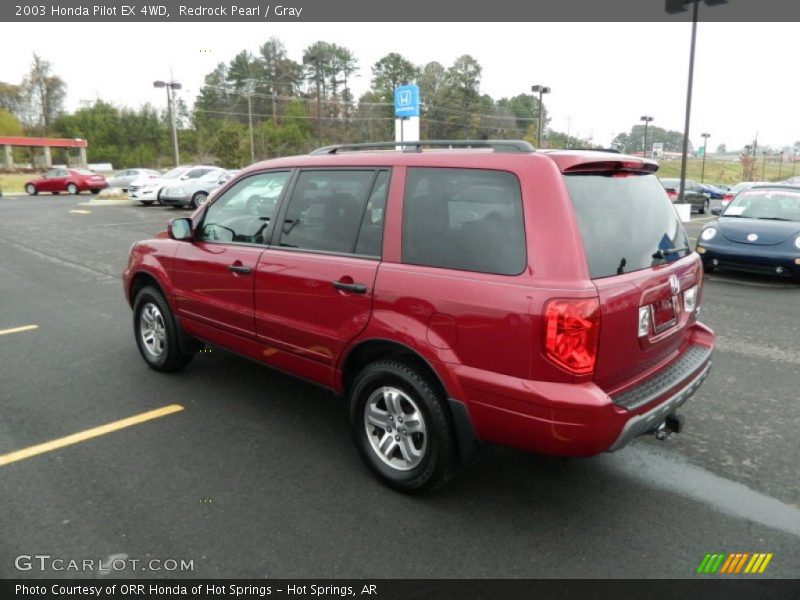 Redrock Pearl / Gray 2003 Honda Pilot EX 4WD