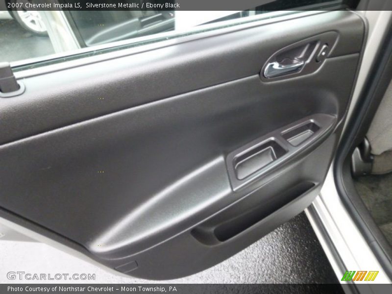 Silverstone Metallic / Ebony Black 2007 Chevrolet Impala LS