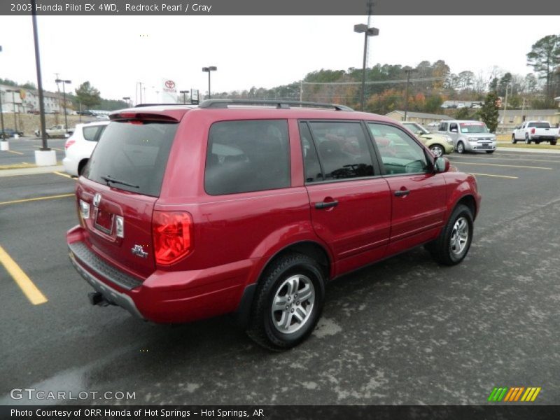 Redrock Pearl / Gray 2003 Honda Pilot EX 4WD