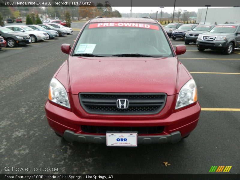 Redrock Pearl / Gray 2003 Honda Pilot EX 4WD