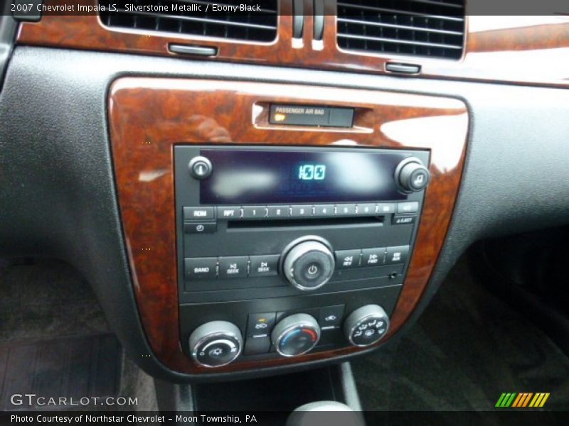 Silverstone Metallic / Ebony Black 2007 Chevrolet Impala LS